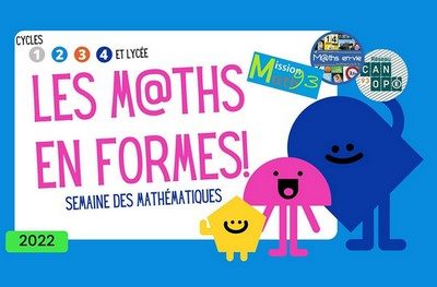 La semaine des mathématiques 2022